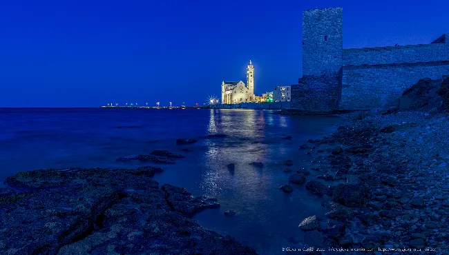 The Cathedral Basilica and the Castle of Trani