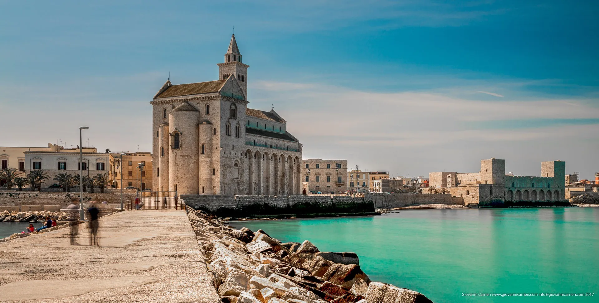 Trani Cathedral viewed from San Nicola street
