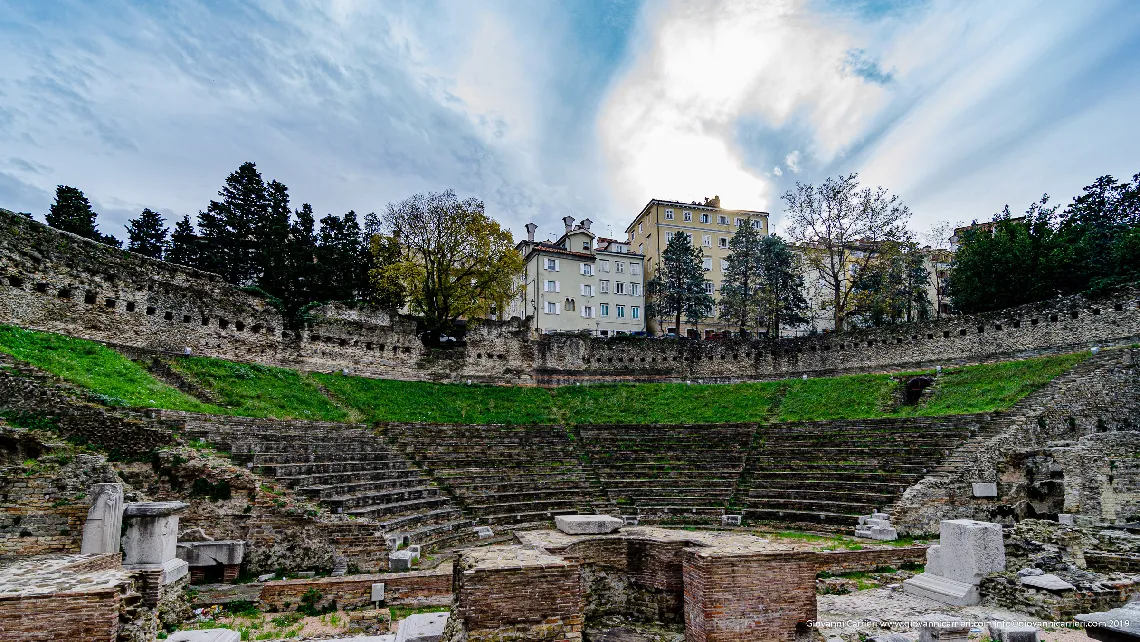 Il teatro romano - Trieste