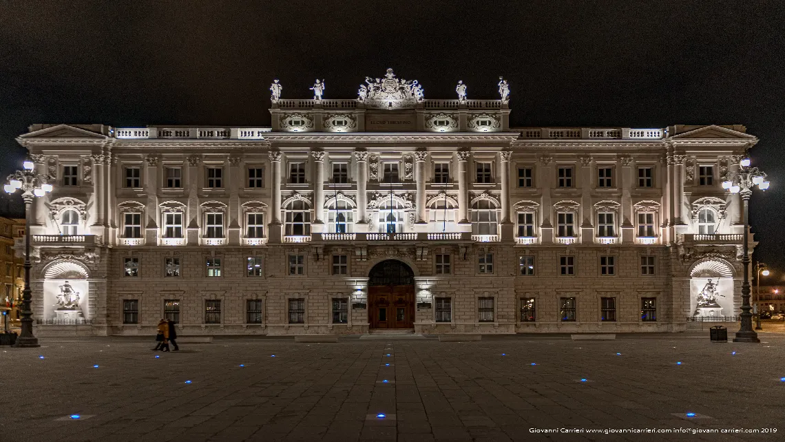 Unification of Italy square particular  - Trieste