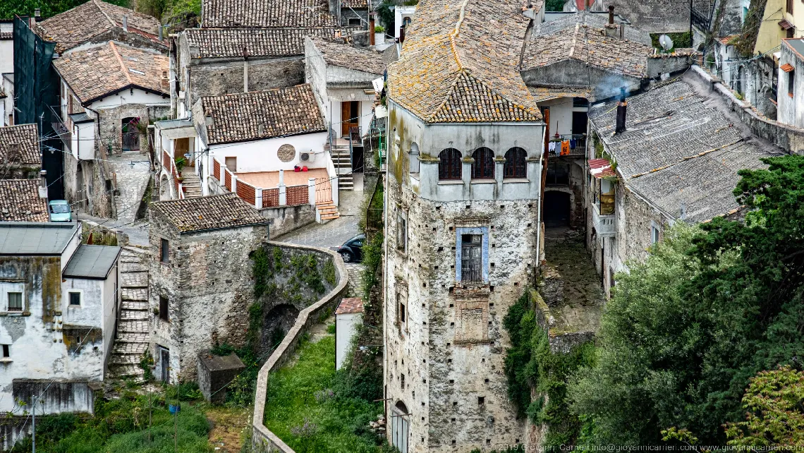 Vista della Città di Tursi