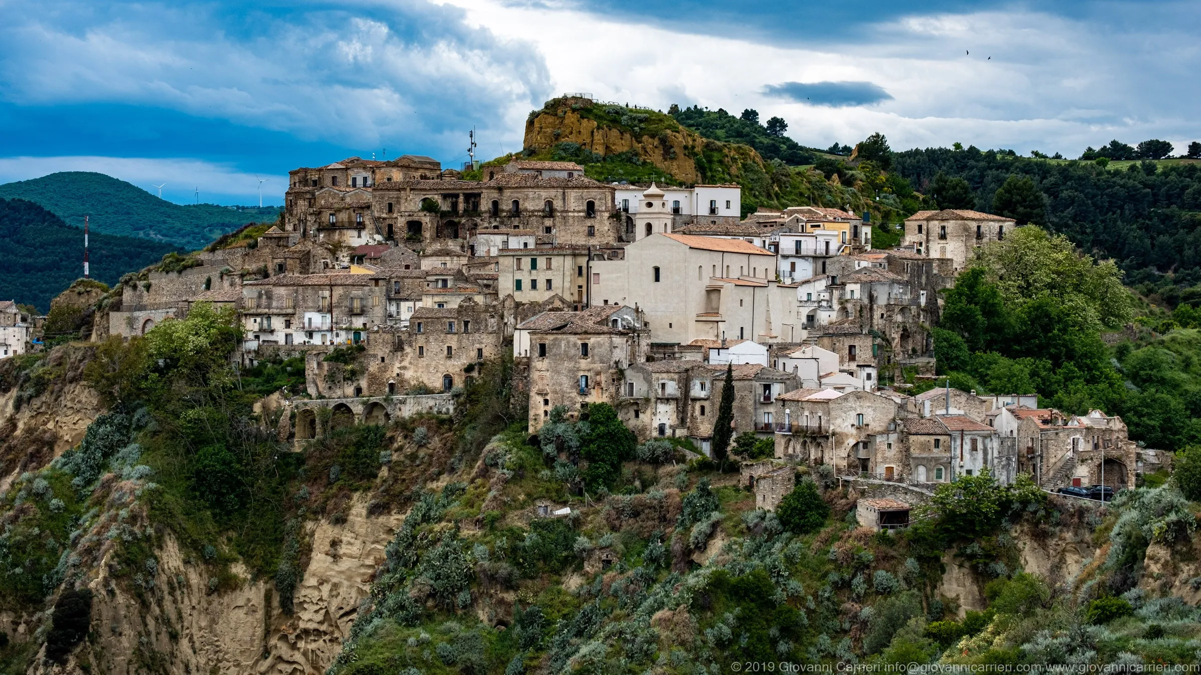 Winter and the Rabatana district