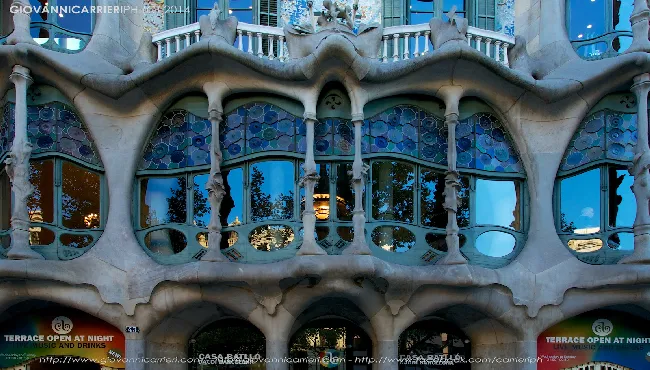 Facciata di Casa Batllo, Barcellona