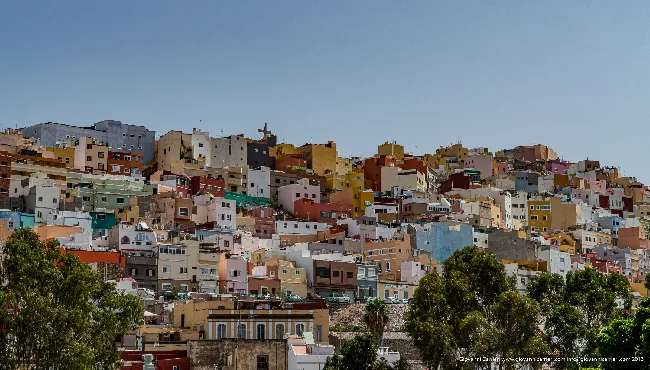 Case Colorate di Las Palmas de Gran Canaria