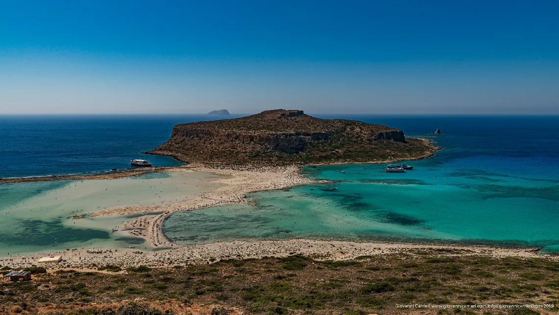 Balos, la laguna