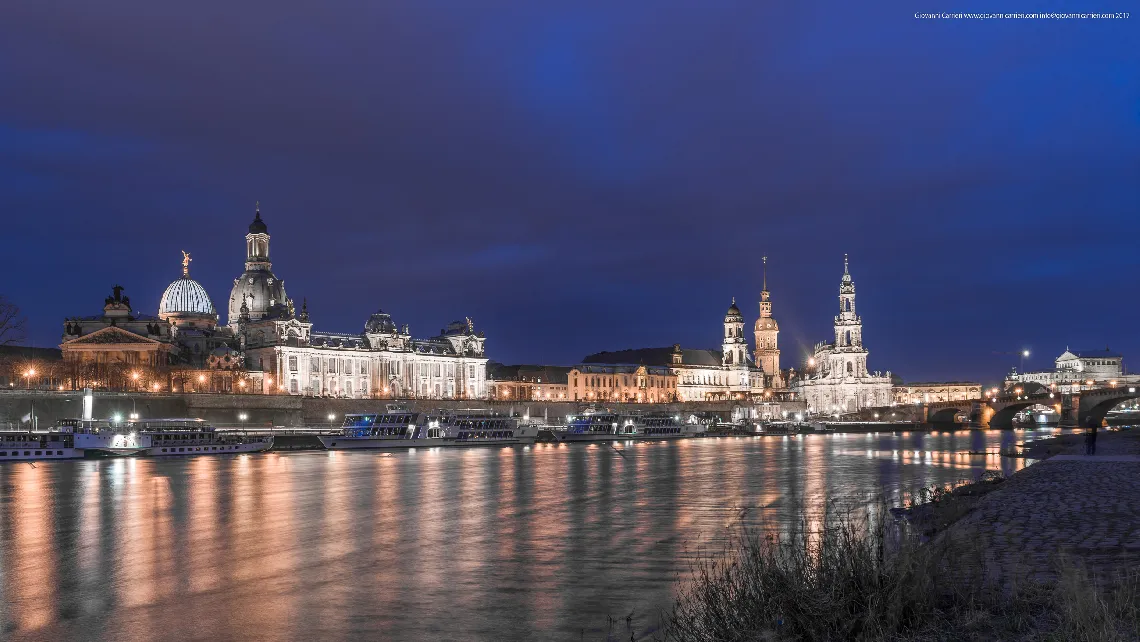 Dresden and the Elbe River