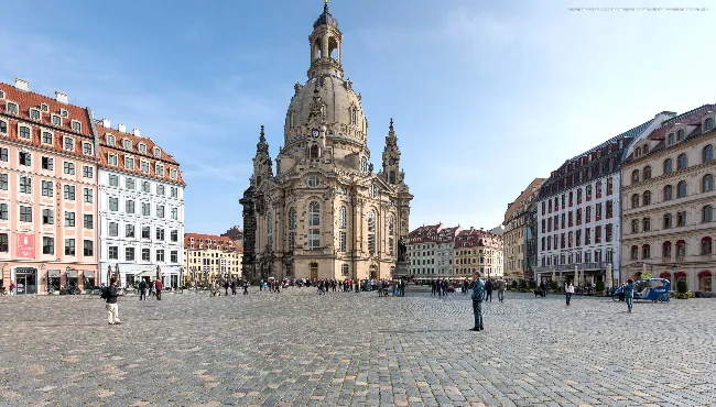 The Frauenkirche of Dresden