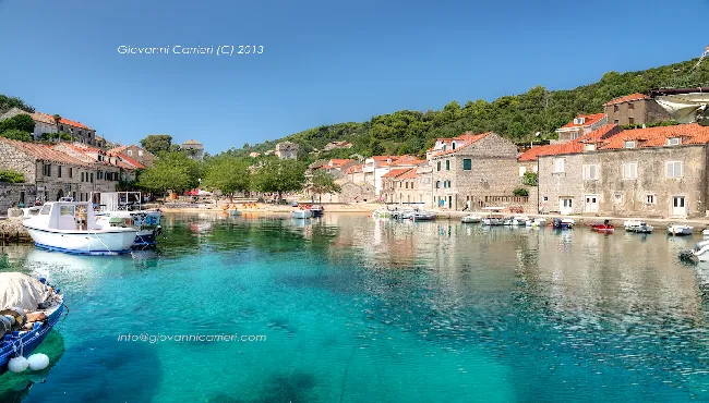 L'isola di Sudurad nei pressi di Dubrovnik