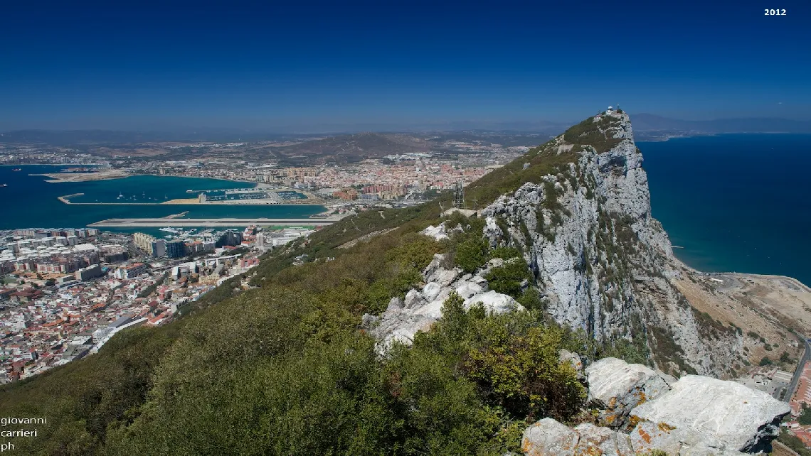 The rock of Gibraltar