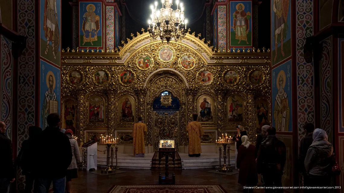 Interno della cattedrale San Michele - Kiev