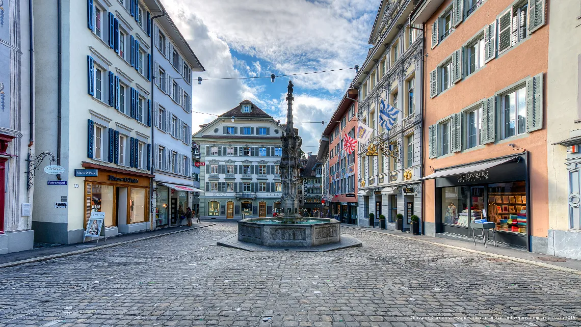 Weinmarkt street - Lucerne