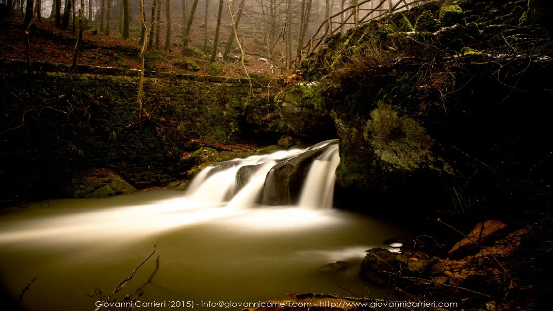 Mullerthal Waterfalls also callded small Swiss - Luxembourg