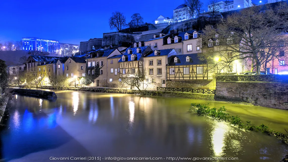 Panoramica della città vecchia - Lussemburgo