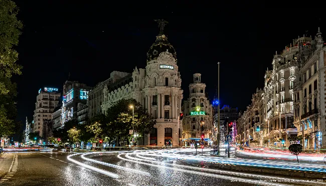 the Spanish capital: Madrid