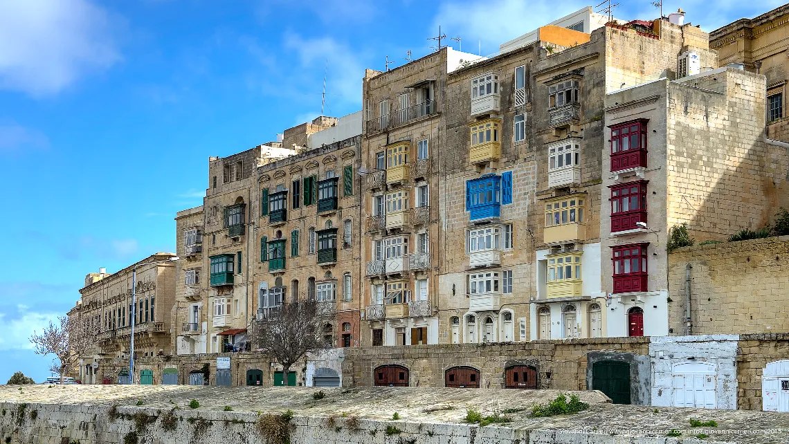 The palaces of Valletta - Malta