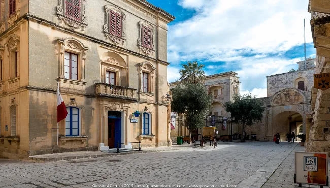 Piazza San Publju a Mdina, Malta