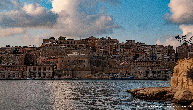 Skyline di La Valletta dal Mare, Malta