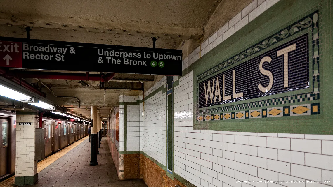 Wall Street Metro station