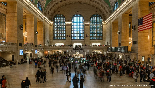 Grand Central Terminal: La Main Concourse Affollata