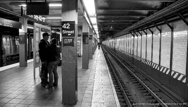 Metro Station under 42 Street Manhattan