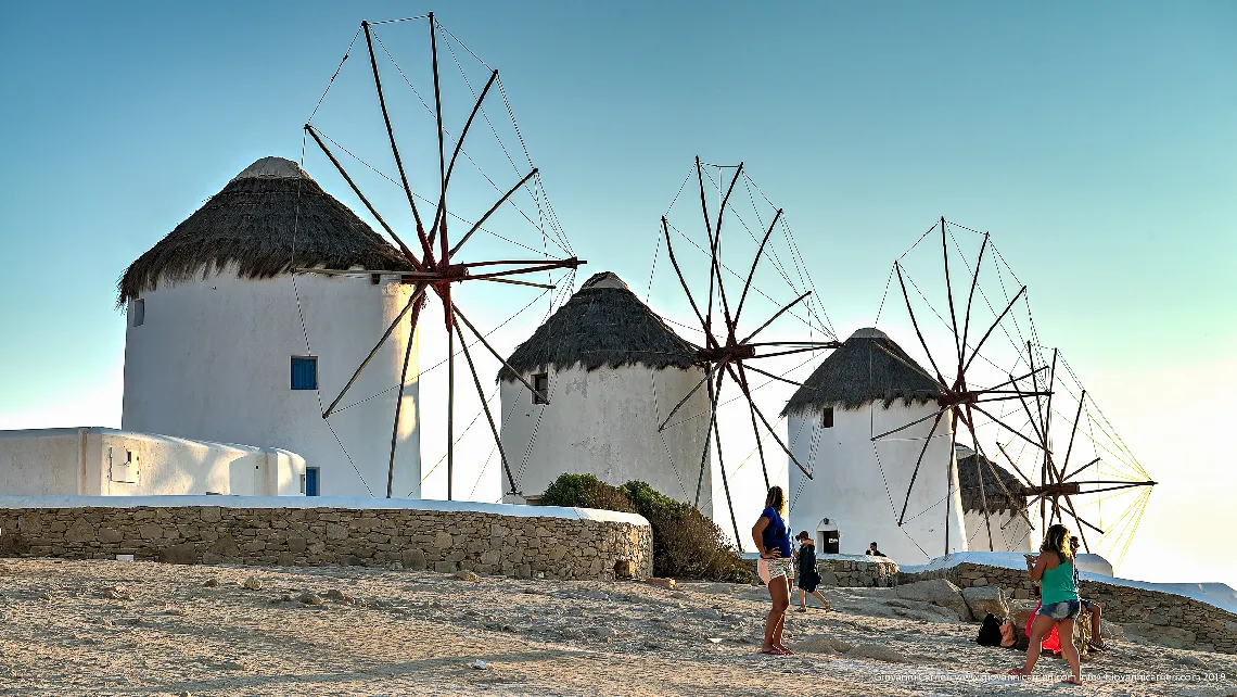 I mulini a vento di Mykonos