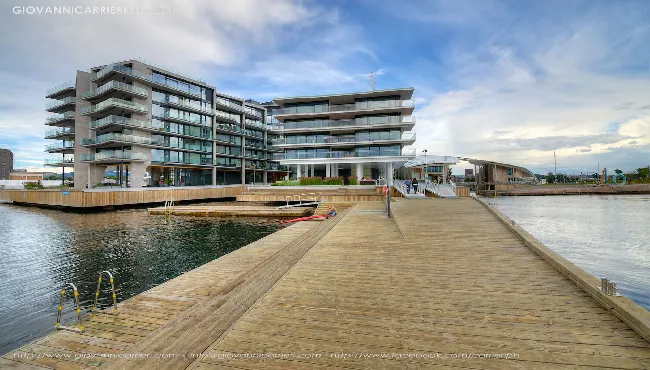 The city built on fjord views by day. Oslo