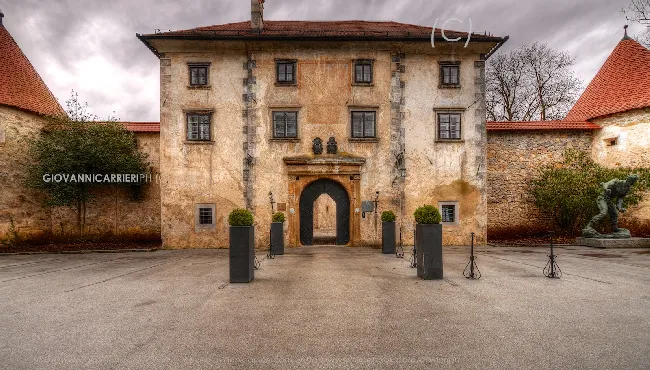Otocec Castle entrance - Slovenia