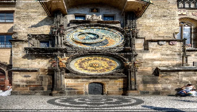 The clock tower - Prague