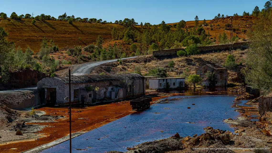 Minerary station at Rio Tinto