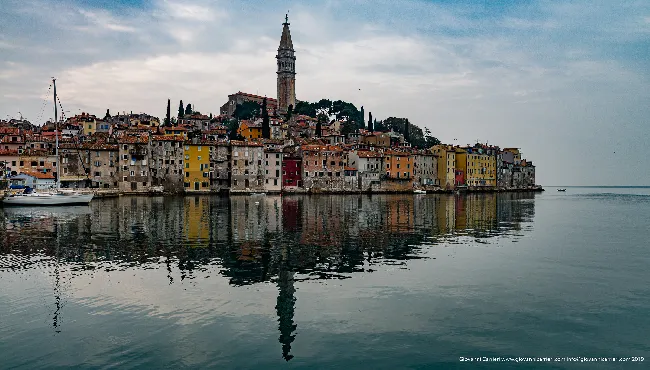Rovigno di giorno, autunno