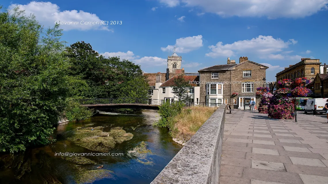 Il centro della città di Salisbury