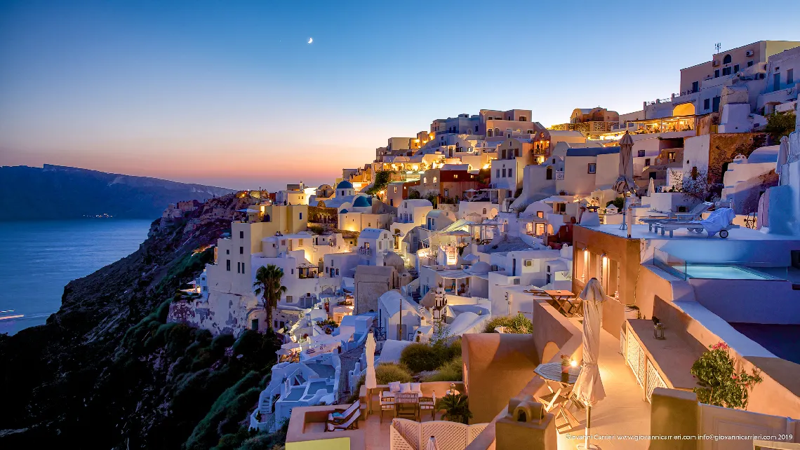 Oia landscape - Santorini