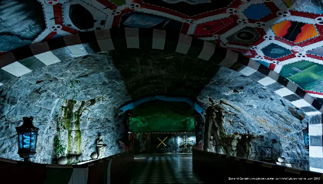 Soffitto Artistico nella Metropolitana, Stoccolma