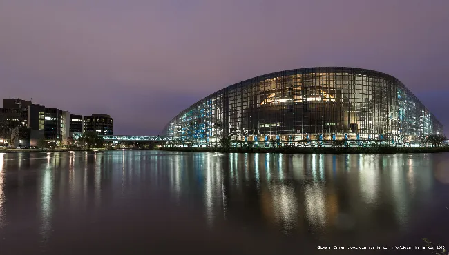 The headquarters of the European Parliament in Strasbourg