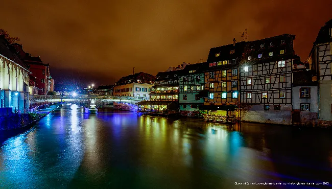 Petite France and San Martin bridge - Strasbourg