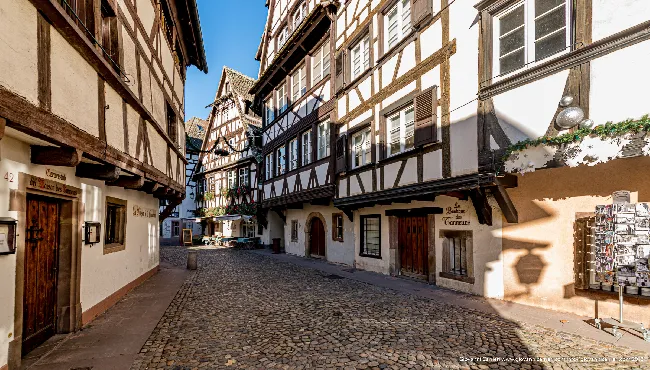 Walking in the Petite France - Strasbourg