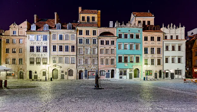 La piazza del mercato - Varsavia