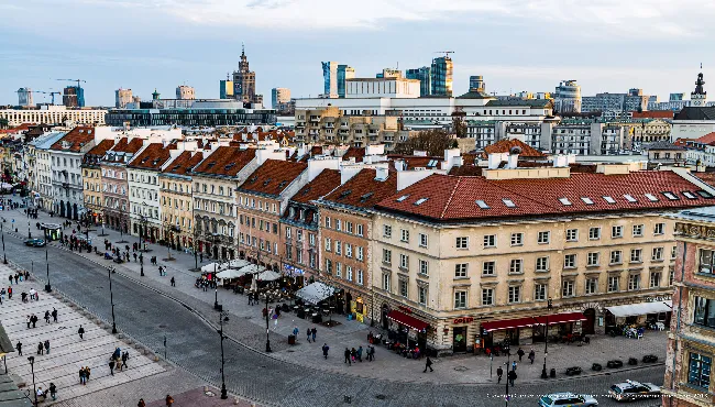 Vista su Miodowa - Varsavia