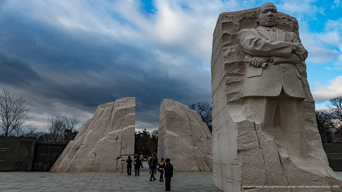 Il memoriale di Martin Luther King a Washington